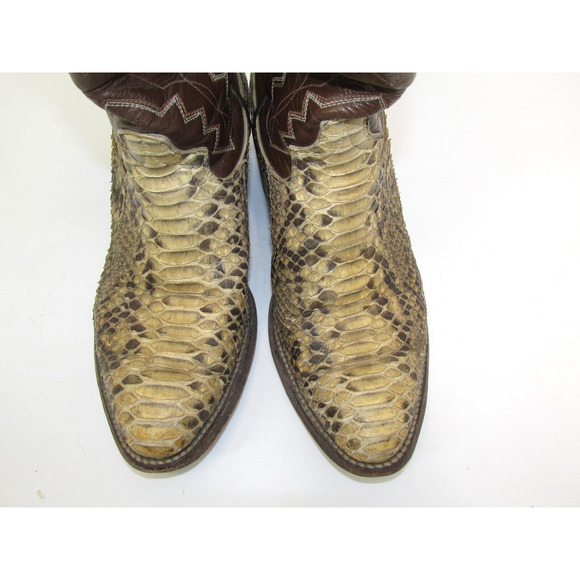 Exotic Snake skin Western Boots - Size 7.5 D men's ( 8 B women's) - Picture 6 of 16